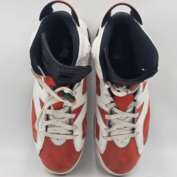 Nike Air Jordan 6 Retro Gatorade White Orange Mens Size 11.5 384664-145 - Picture 3 of 12